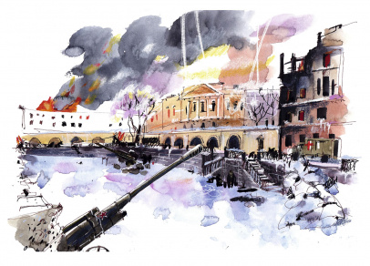 Блокада и городские финансы