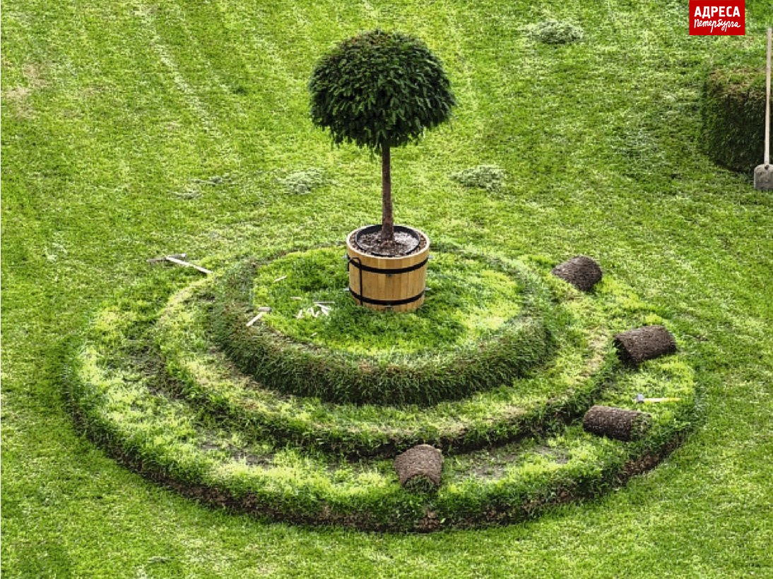 Верхний сад Петергофа 