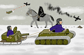 Про то, как шли через Ладогу безбашенные танки